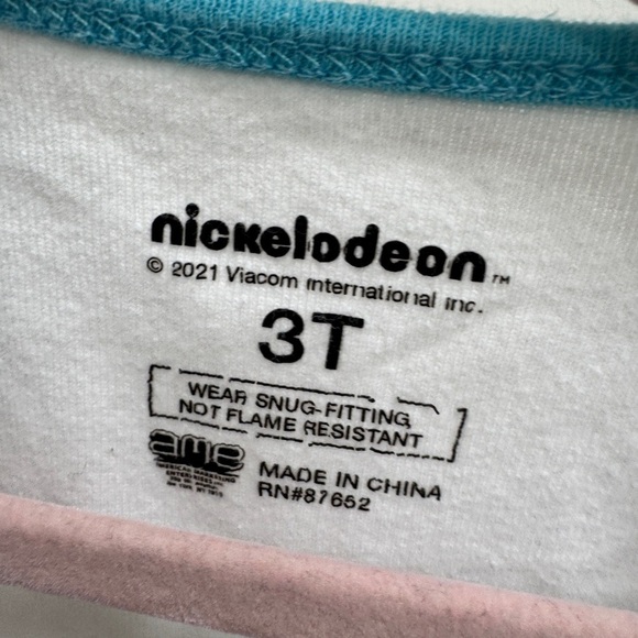 Nickelodeon 3T Girls Blues Clues Clued In Short Sleeve Tee shirt Pajama Top - Picture 5 of 6